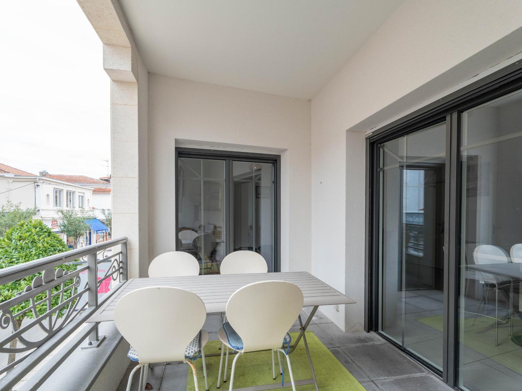 T3 En Centre-Ville D'Arcachon, Proche Plage, Balcons, Parking, Ascenseur Et Wi-Fi - Fr-1-319-440 Kültér fotó